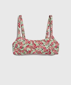 Vineyard Vines Girls' Puff-Sleeve Sweatshirt Tiny Floral-JakeBlue Clearance