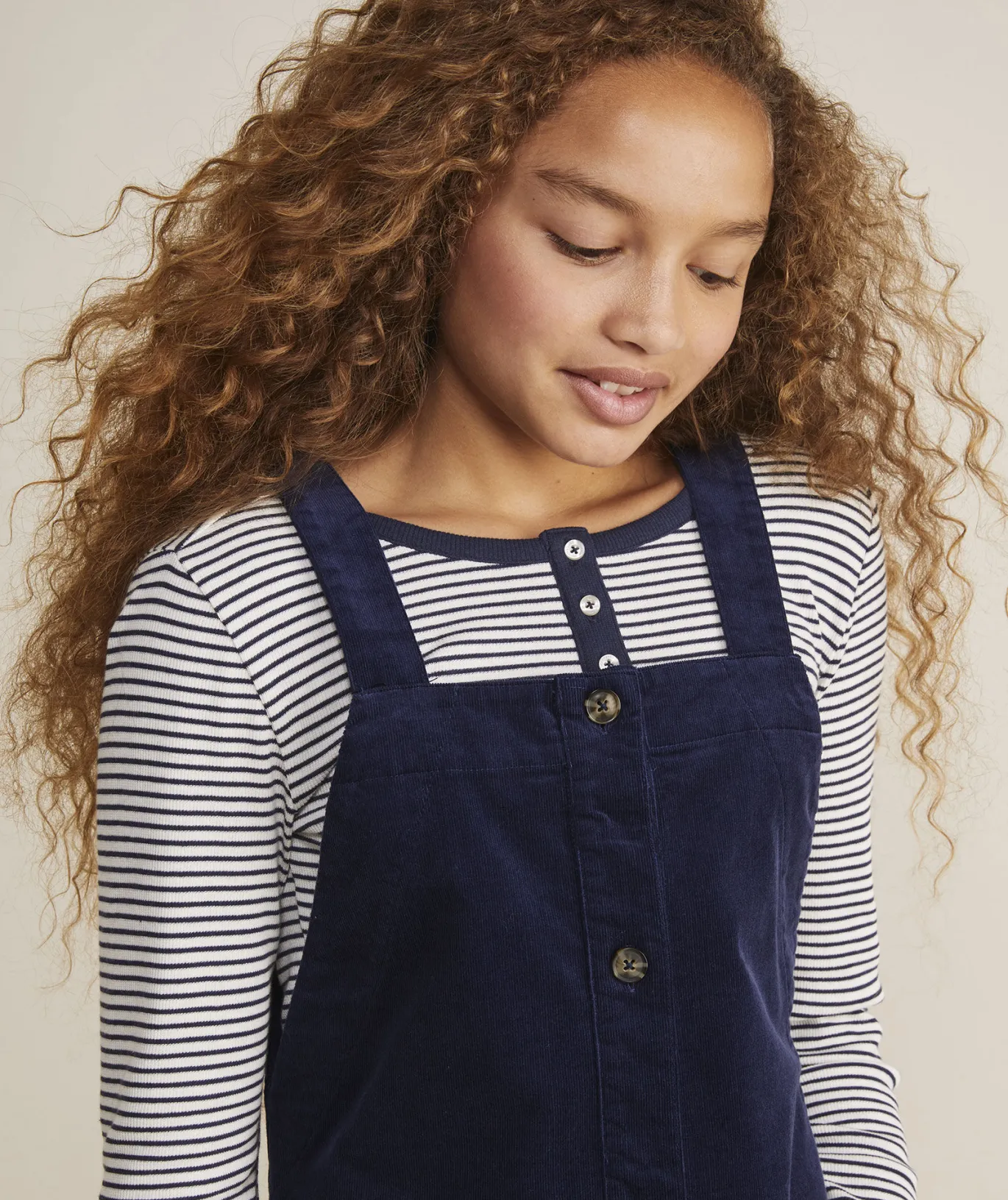 Vineyard Vines Girls' Ruffle Neck Sweatshirt Dress Nautical Navy Flash Sale