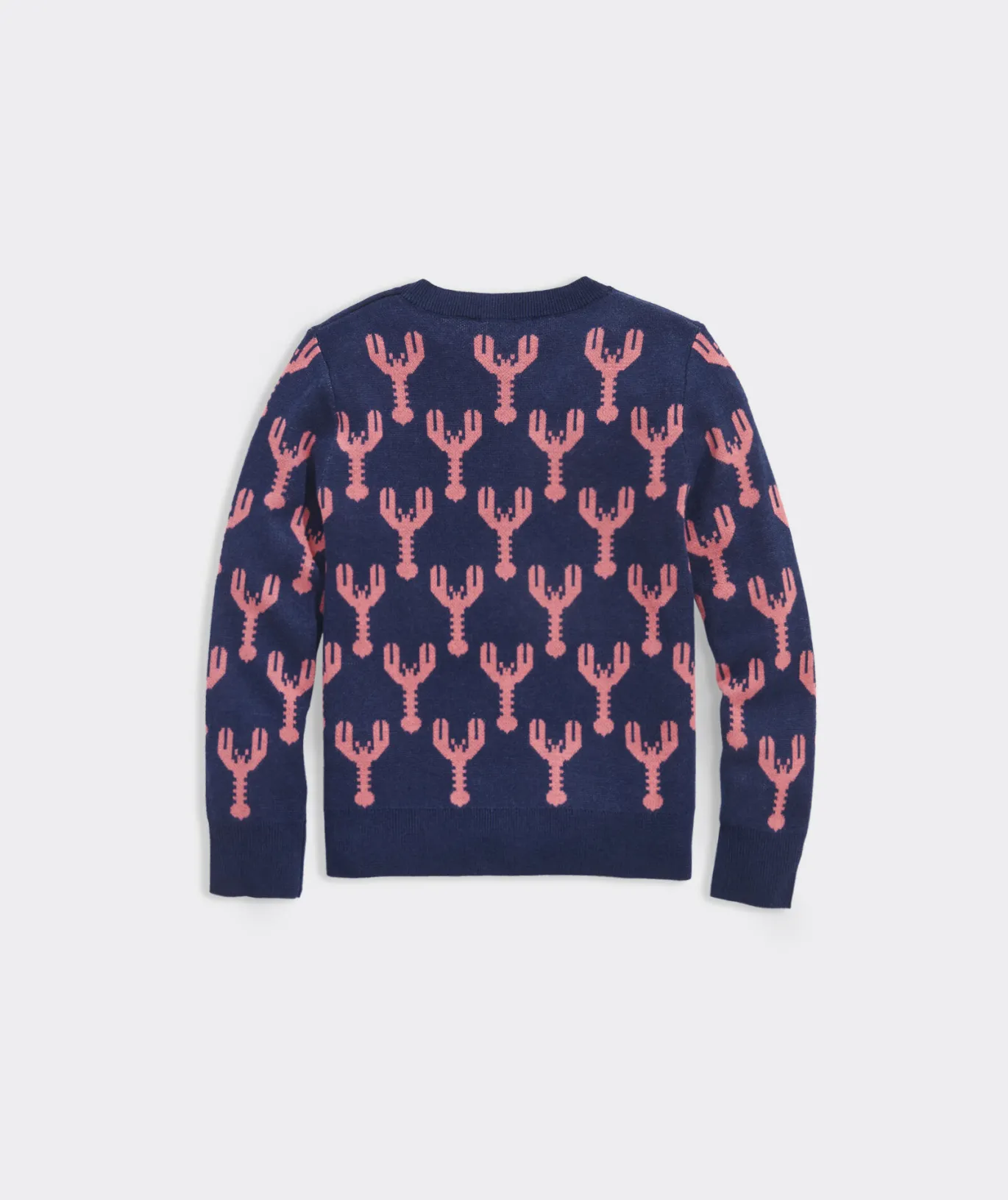 Vineyard Vines Girls' Ruffle Shine Crewneck Sweater Red Velvet Flash Sale