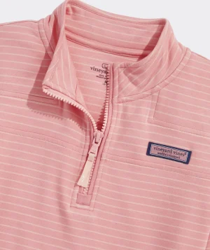 Vineyard Vines Girls' Sparkle Dreamcloth® Full-Zip Hoodie Aqua Hthr Shimmer Cheap