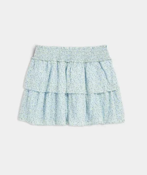 Vineyard Vines Girls' White Denim Cut-Off Shorts White Cap Hot