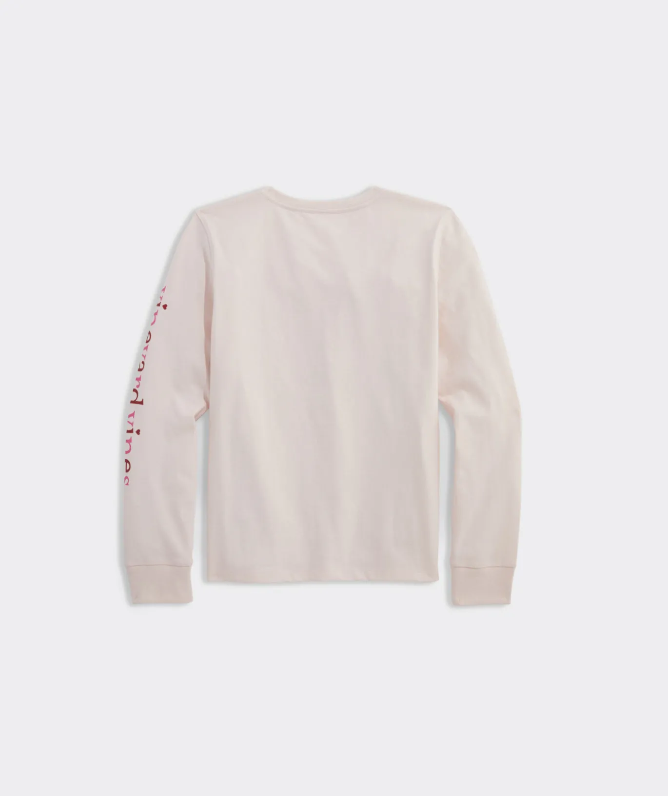 Vineyard Vines Girl's Hot Cocoa Whale Long-Sleeve Pocket Tee White Cap Fashion