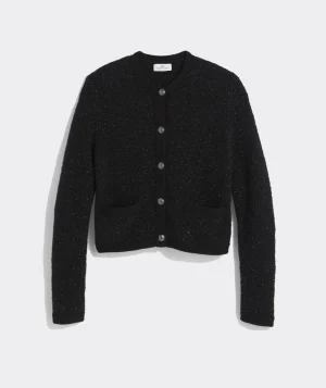 Vineyard Vines Golf Cart Intarsia Cashmere Crewneck Sweater Oatmeal Heather Flash Sale