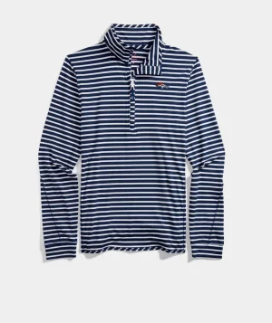 Vineyard Vines Harbor Pull-On Short SS - White /Cayman Shop