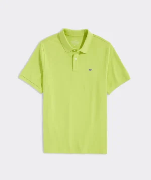 Vineyard Vines Heritage Pique Polo Wild Lime Sale
