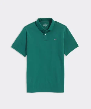 Vineyard Vines Heritage Pique Polo Turf Green Sale
