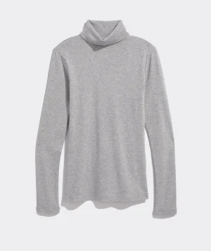 Vineyard Vines Heritage Rib Turtleneck Nautical Navy Sale
