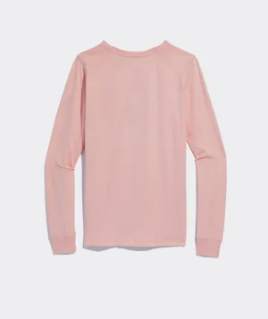 Vineyard Vines Heritage Long-Sleeve Tee Marshmallow Cheap