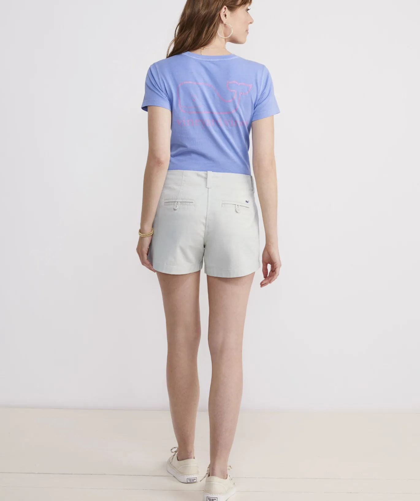 Vineyard Vines 3 1/2 Inch Every Day Shorts White Cap Best