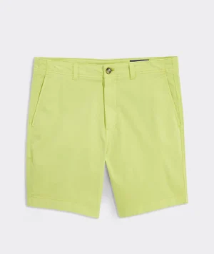 Vineyard Vines 7 Inch Island Shorts Wild Lime Shop