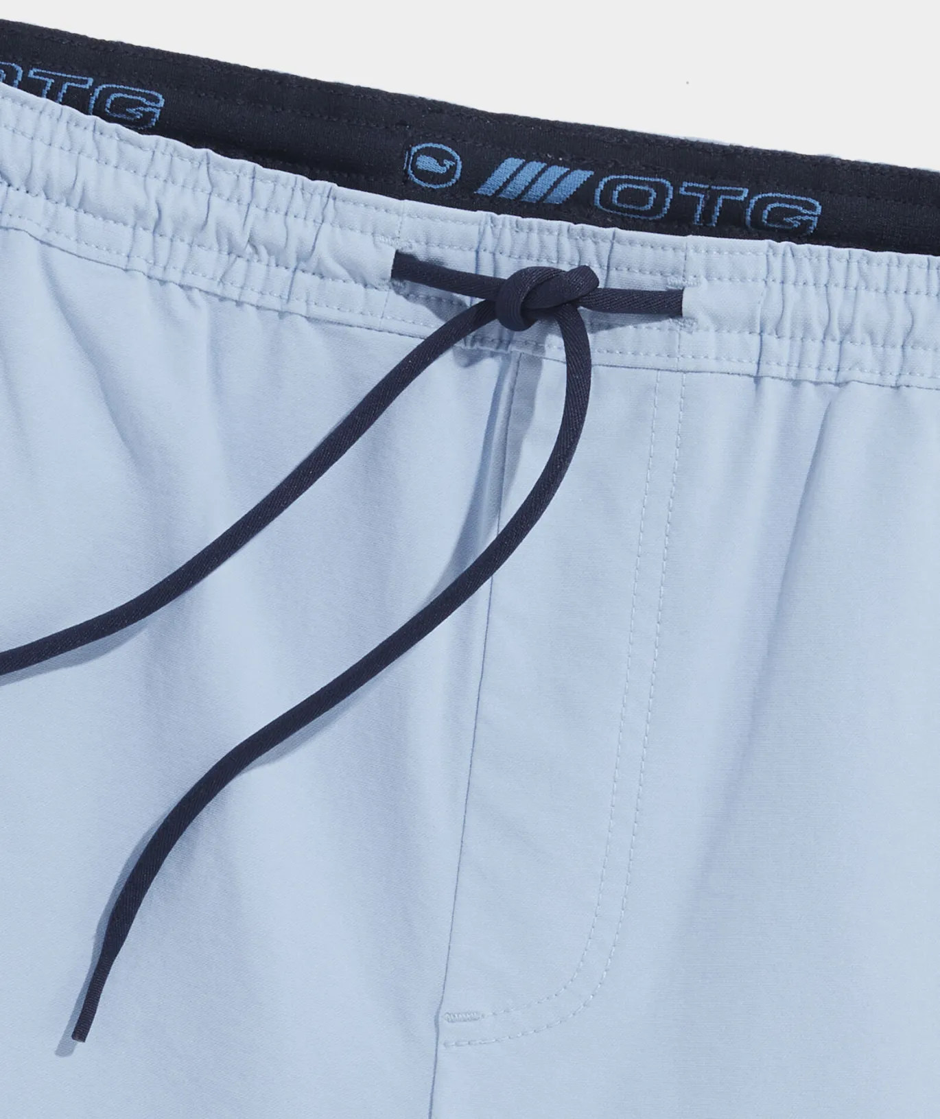 Vineyard Vines 7 Inch On-The-Go Canvas Pull-On Shorts Jake Blue New