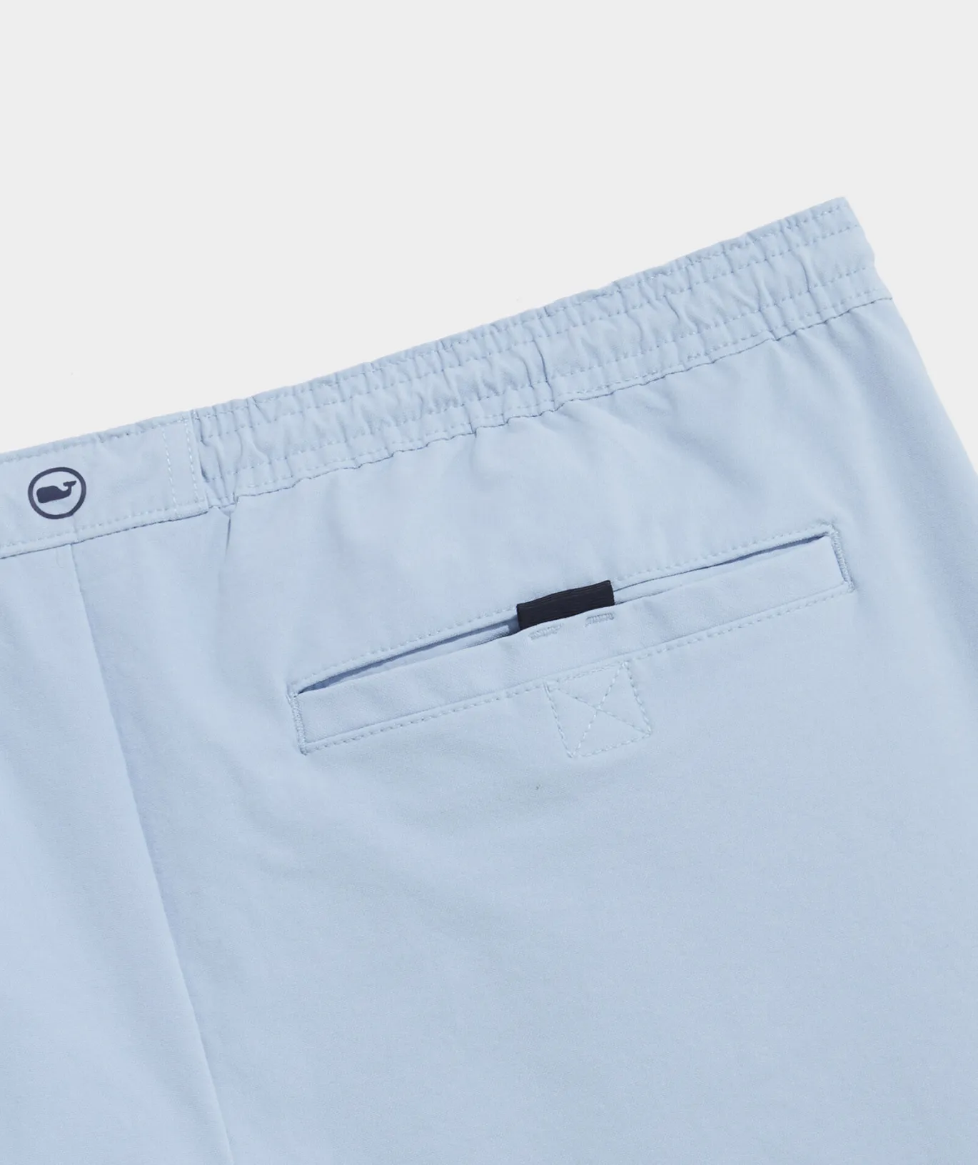 Vineyard Vines 7 Inch On-The-Go Canvas Pull-On Shorts Jake Blue New