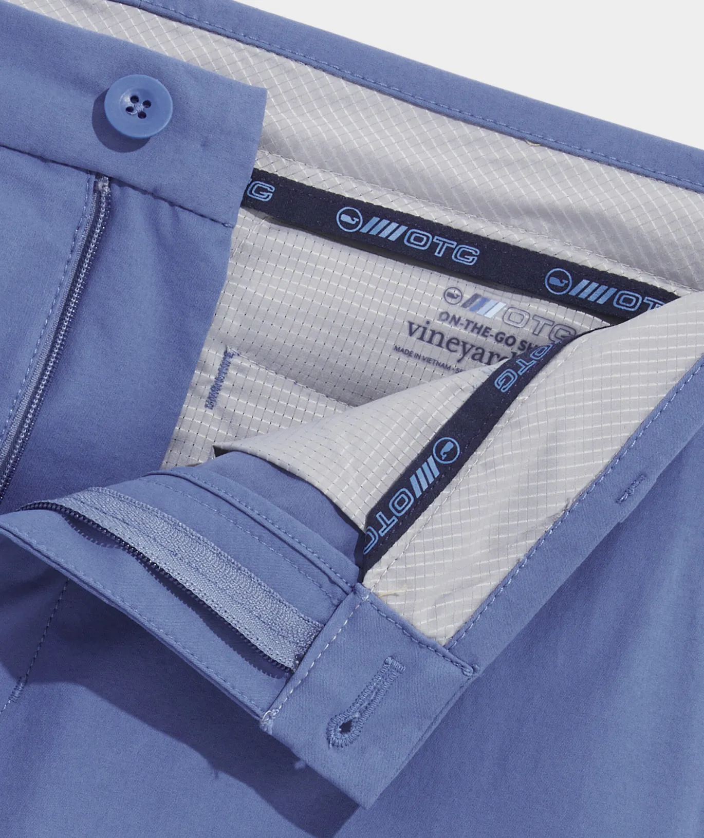 Vineyard Vines 9 Inch On-The-Go Shorts Blue Moon Shop