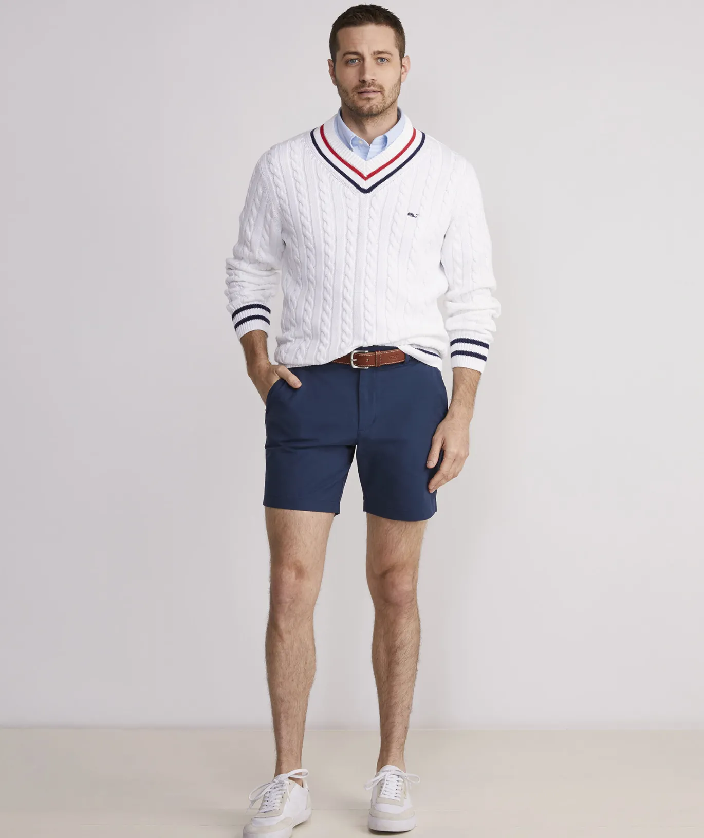 Vineyard Vines 7 Inch On-The-Go Shorts Blue Blazer Cheap