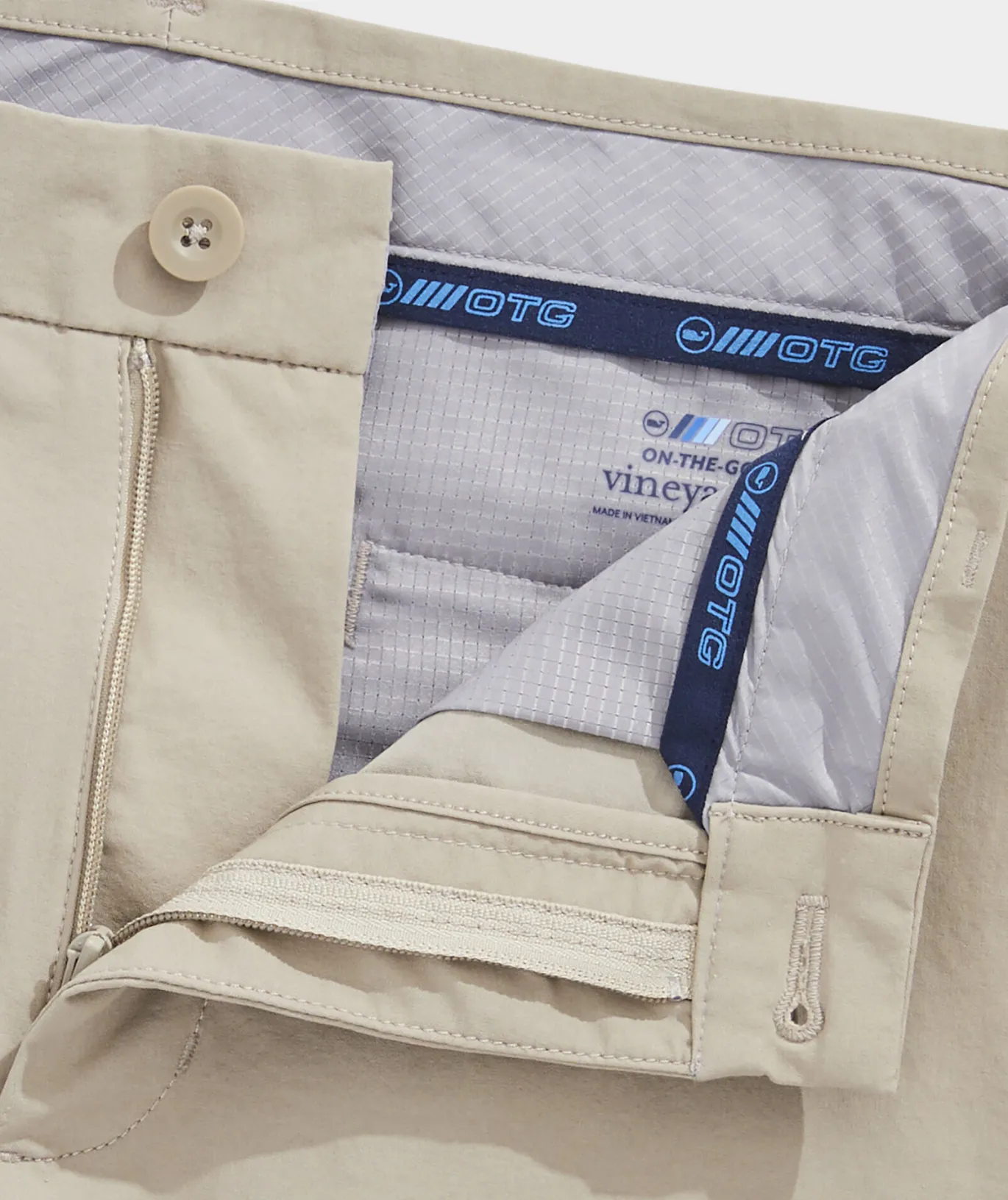 Vineyard Vines 5 Inch On-The-Go Shorts Khaki Cheap