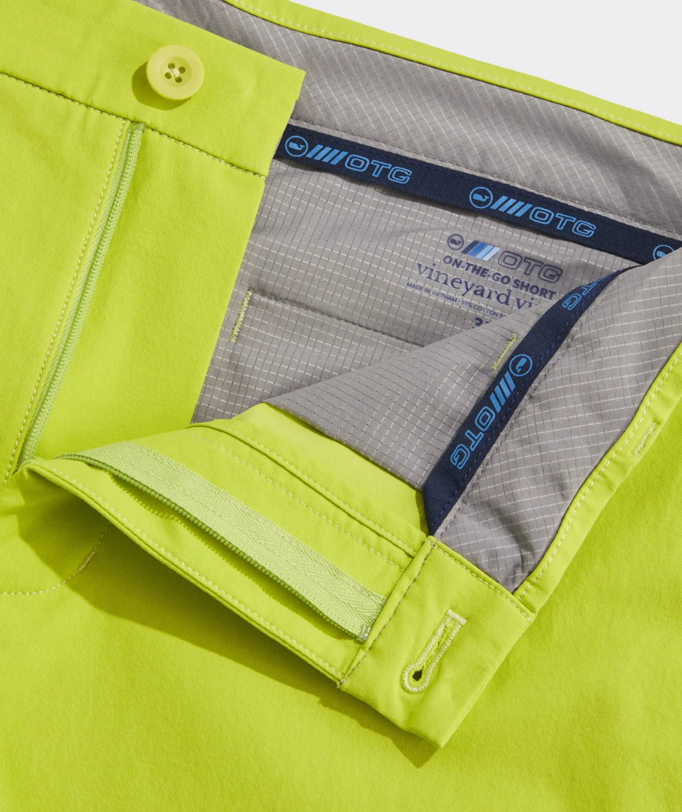 Vineyard Vines 7 Inch On-The-Go Shorts Wild Lime Store