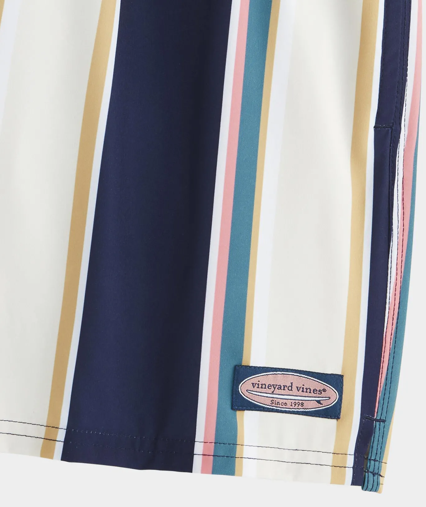 Vineyard Vines 7 Inch Printed Chappy Swim Trunks Beach STP Naut Navy Cheap