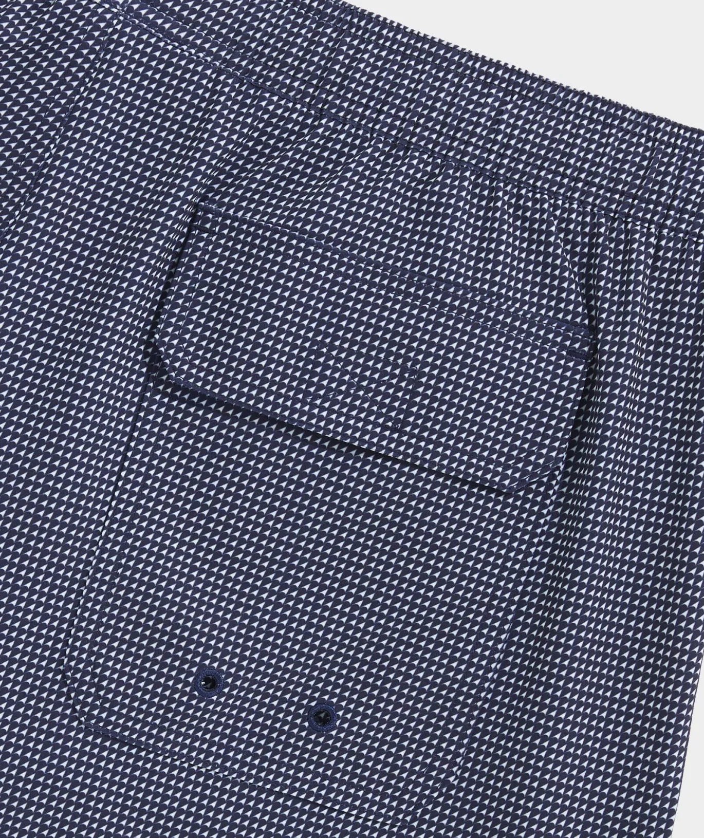 Vineyard Vines 7 Inch Printed Chappy Swim Trunks Sail Micro Naut Navy Clearance