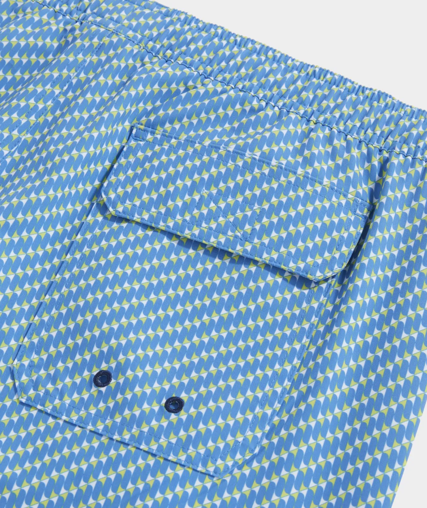Vineyard Vines 5 Inch Printed Chappy Swim Trunks Tri Geo Hull Blue Shop