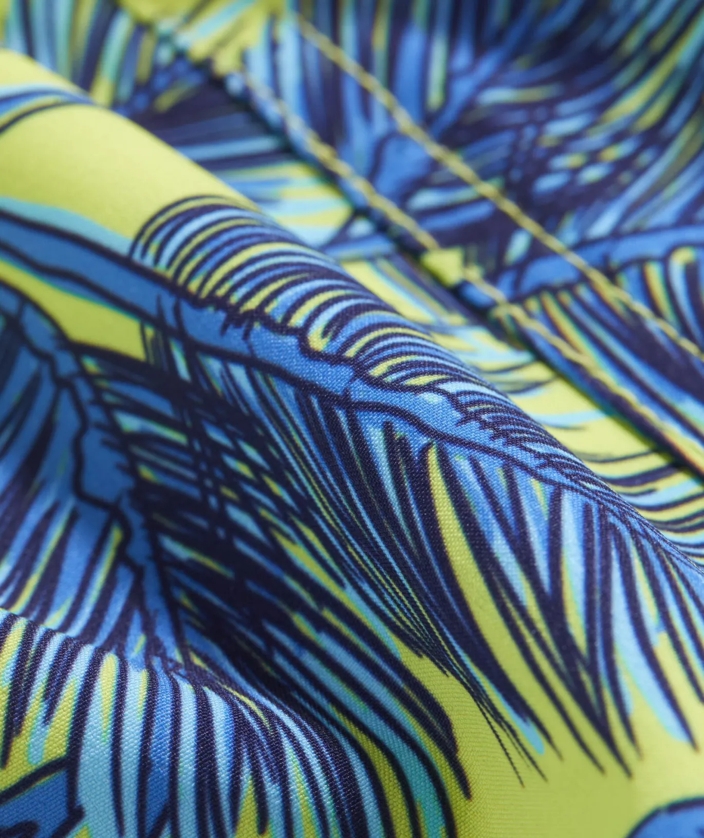 Vineyard Vines 5 Inch Printed Chappy Swim Trunks Pine Palms Wild Lime Cheap