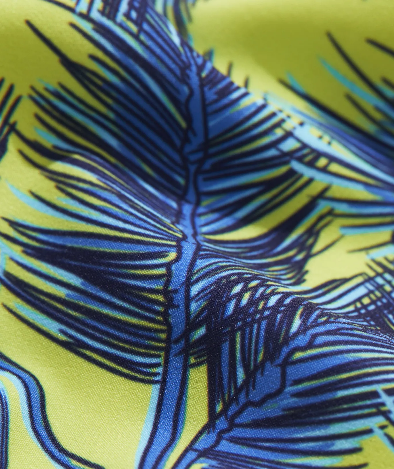 Vineyard Vines 7 Inch Printed Chappy Swim Trunks Pine Palms Wild Lime Shop