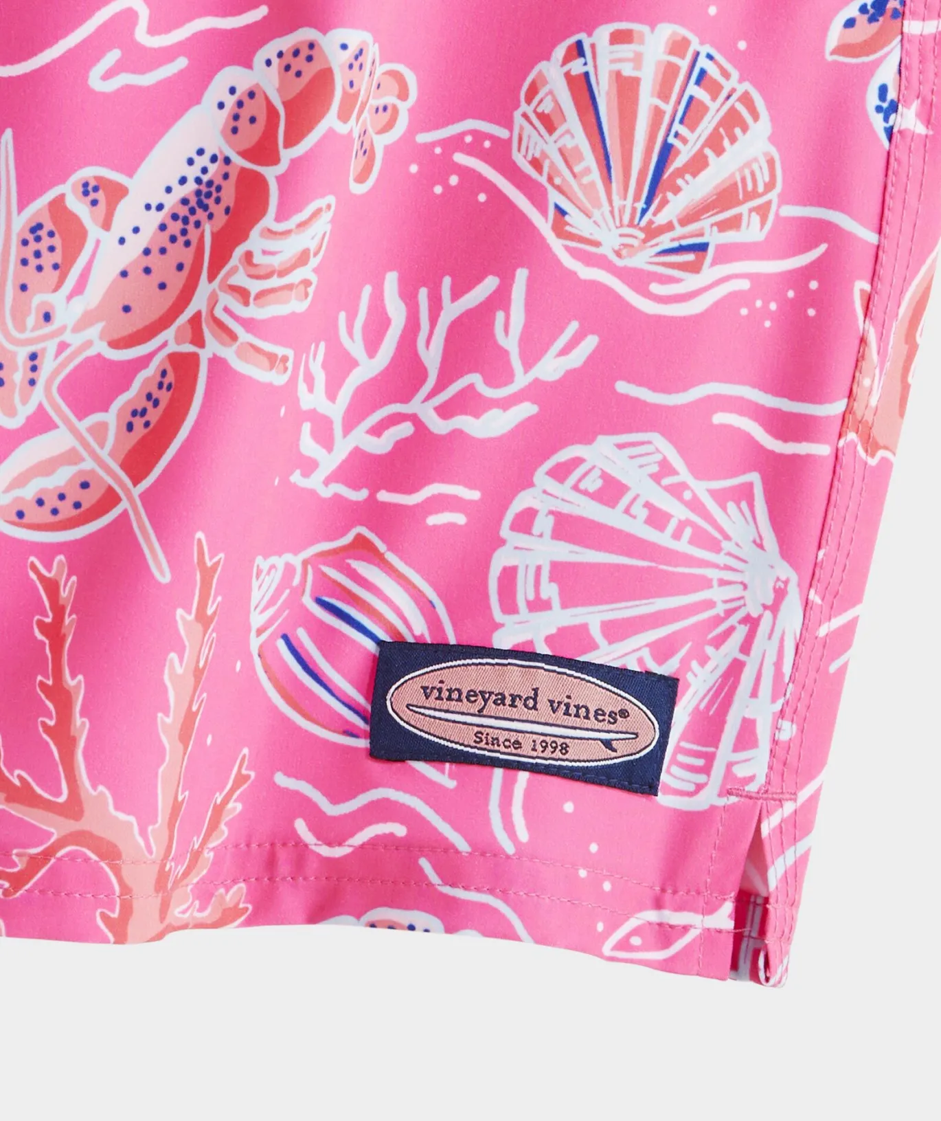 Vineyard Vines 7 Inch Printed Chappy Swim Trunks Sea Life Taffy Cheap