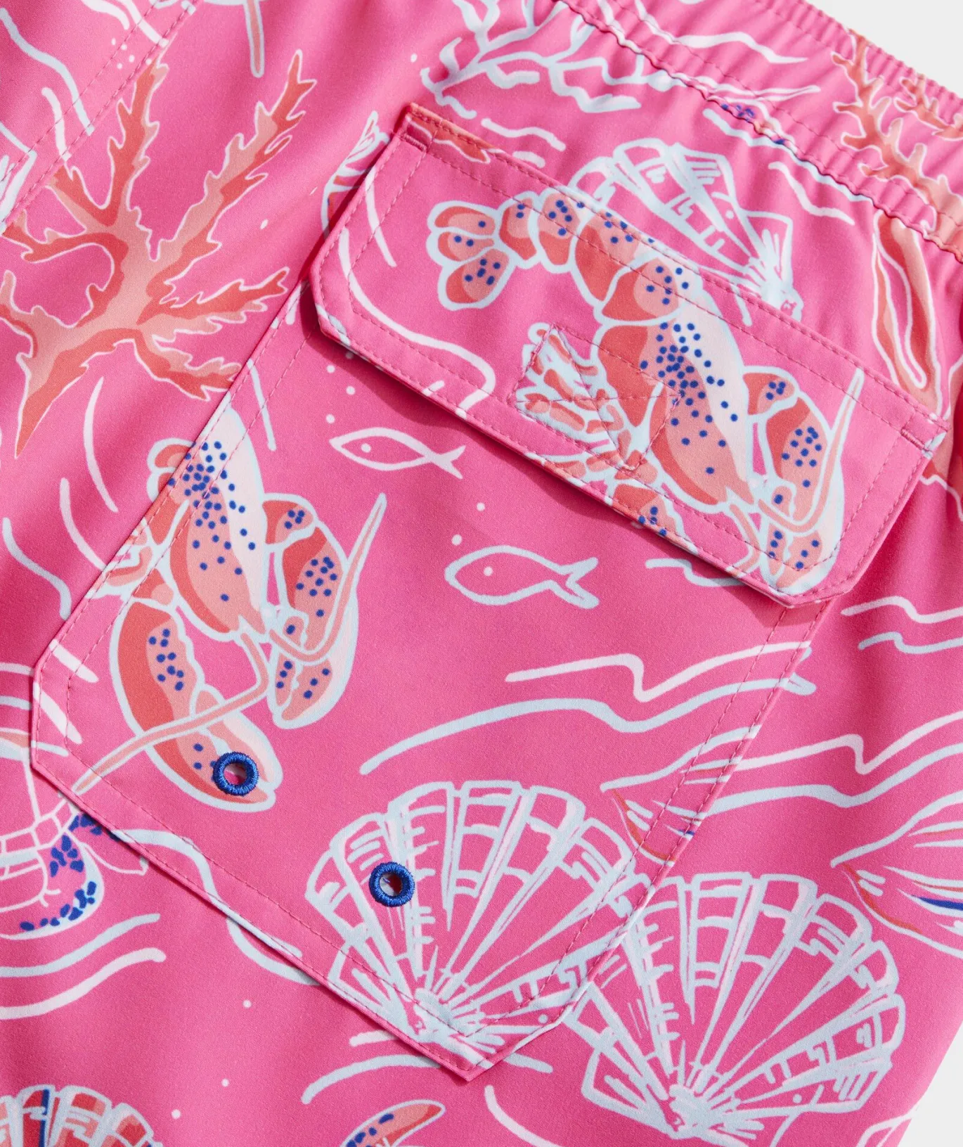 Vineyard Vines 7 Inch Printed Chappy Swim Trunks Sea Life Taffy Cheap