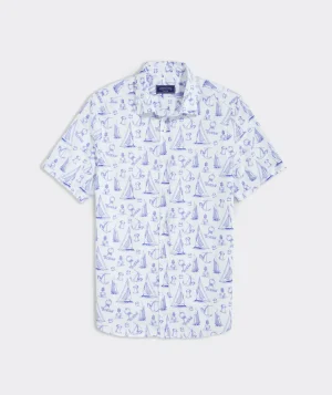 Vineyard Vines 7 Inch Pull-On Linen Shorts Cappuccino Best