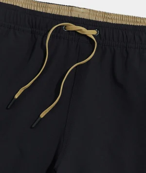 Vineyard Vines 7 Inch Solid Chappy Swim Trunks Jet Black New