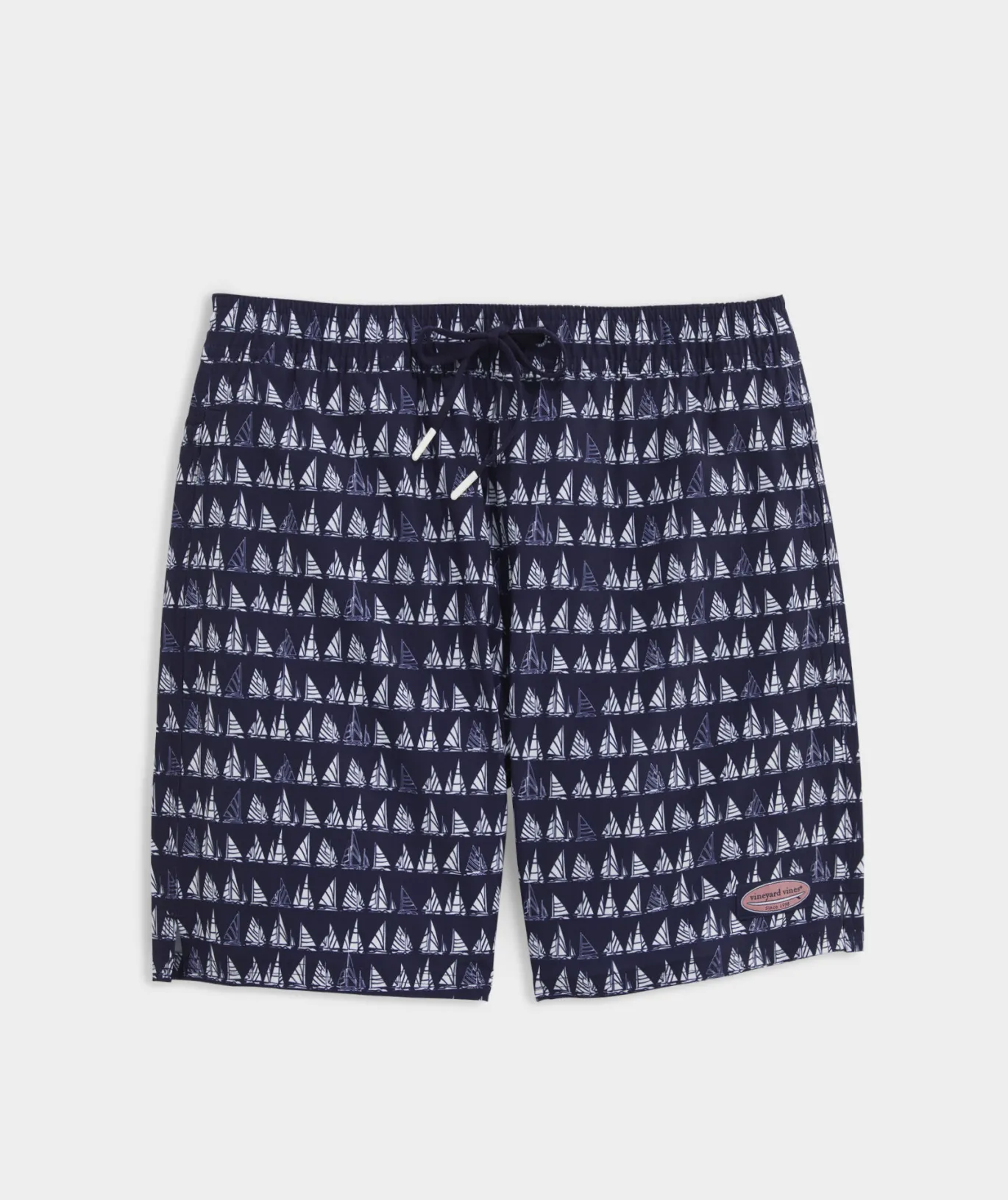 Vineyard Vines 7 Inch Solid Chappy Swim Trunks Papaya Punch Sale