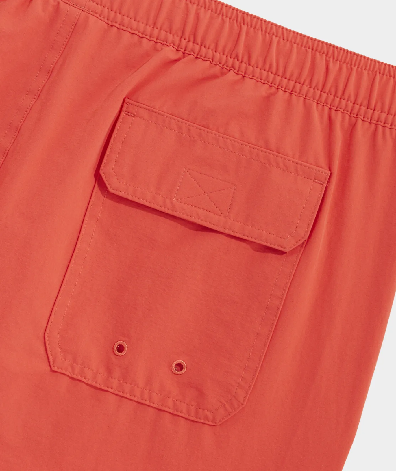 Vineyard Vines 7 Inch Solid Chappy Swim Trunks Papaya Punch Cheap