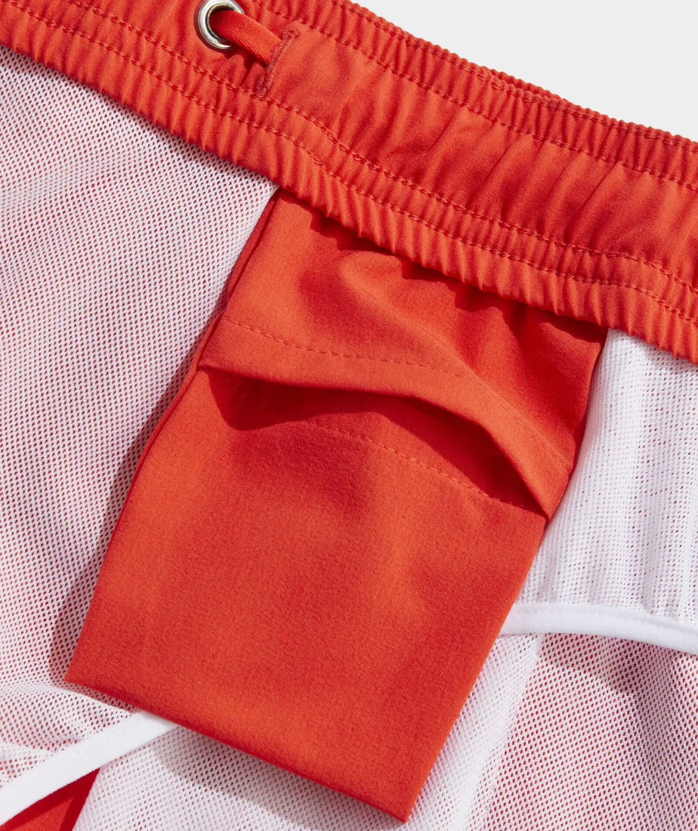 Vineyard Vines 5 Inch Solid Chappy Swim Trunks Papaya Punch Discount