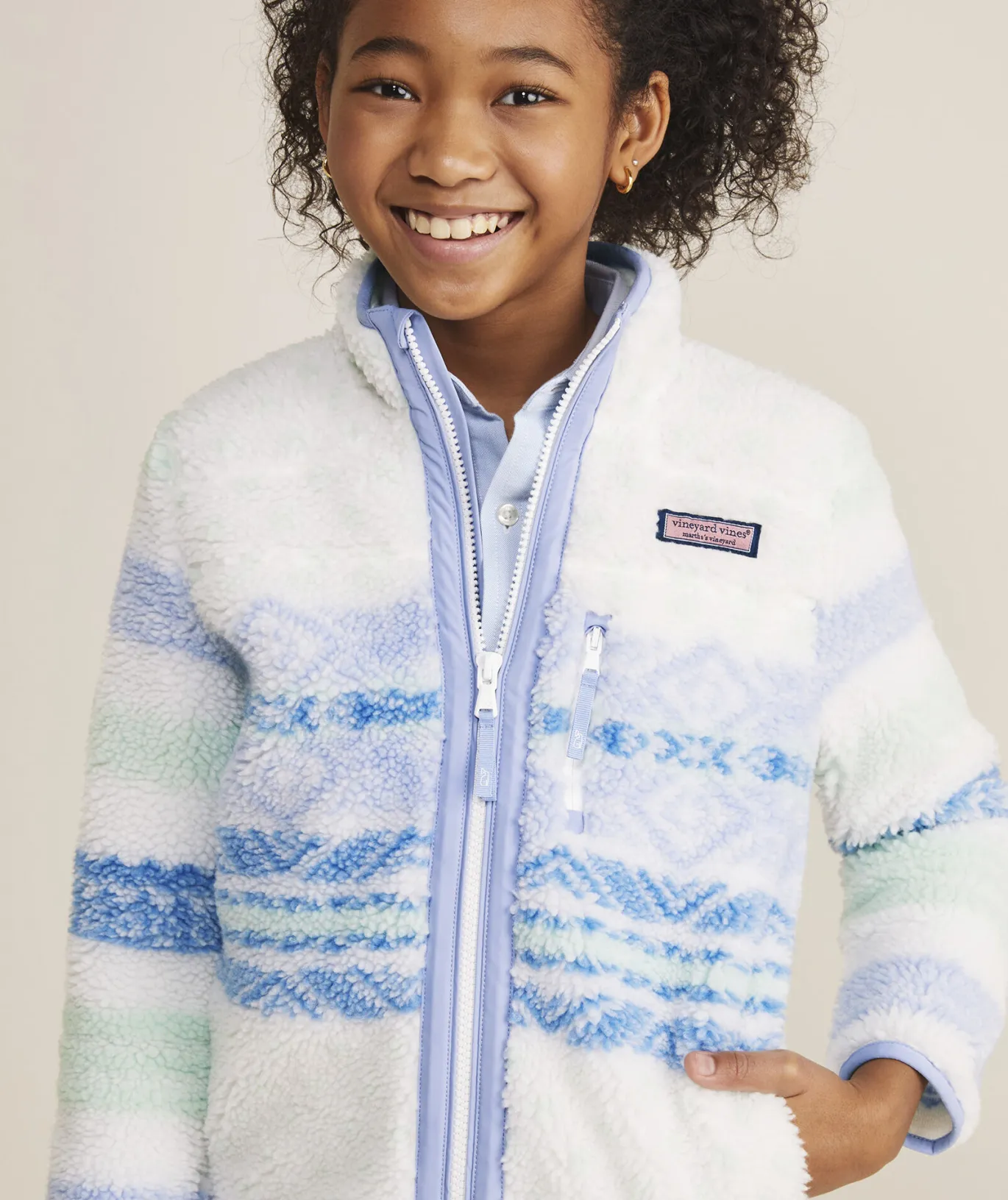 Vineyard Vines Kids' Knit Lounge Set Holiday - Strawberry Cheap