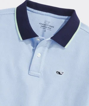 Vineyard Vines Kids' Super Bowl LVIII Long-Sleeve Pocket Tee White Cap Online