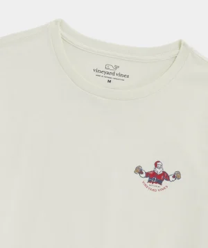 Vineyard Vines Kringle Craft Ale Short-Sleeve Tee Stone Flash Sale