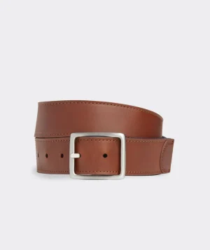 Vineyard Vines Leather & Webbing Reversible Belt Nautical Navy Discount