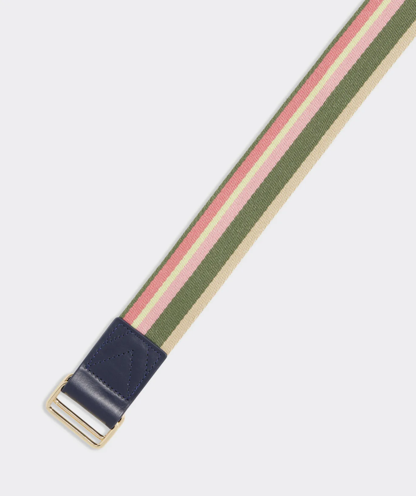 Vineyard Vines Leather Trouser Belt Gingerbread Clearance