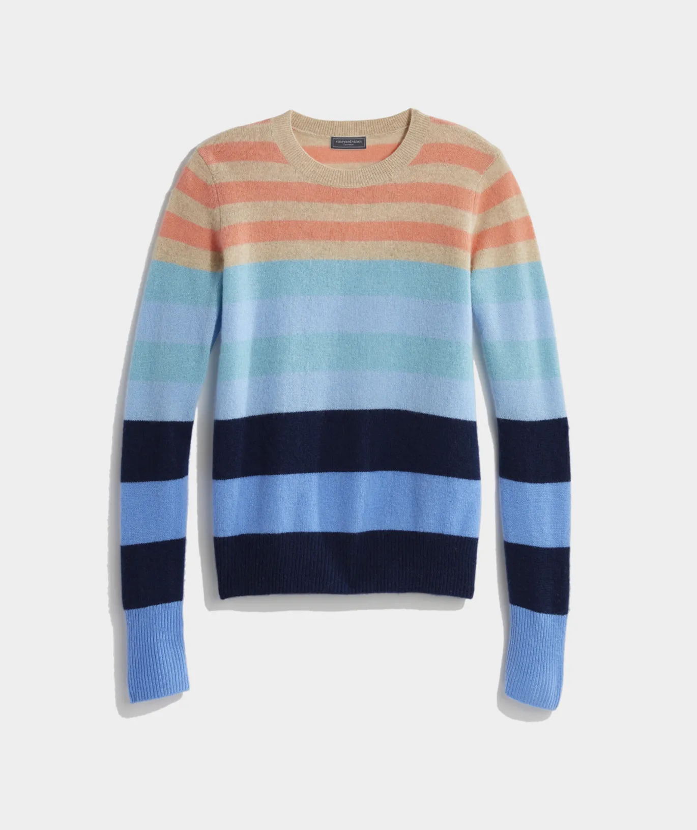 Vineyard Vines Lightweight Cashmere Open-Front Sweater Marshmallow Shop