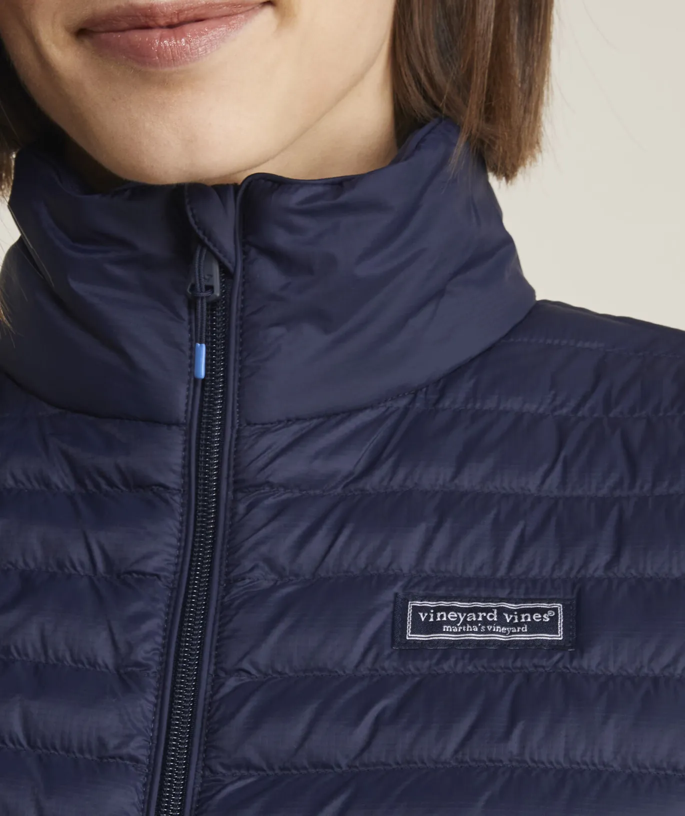 Vineyard Vines Lightweight Packable Puffer Vest Red Velvet Flash Sale