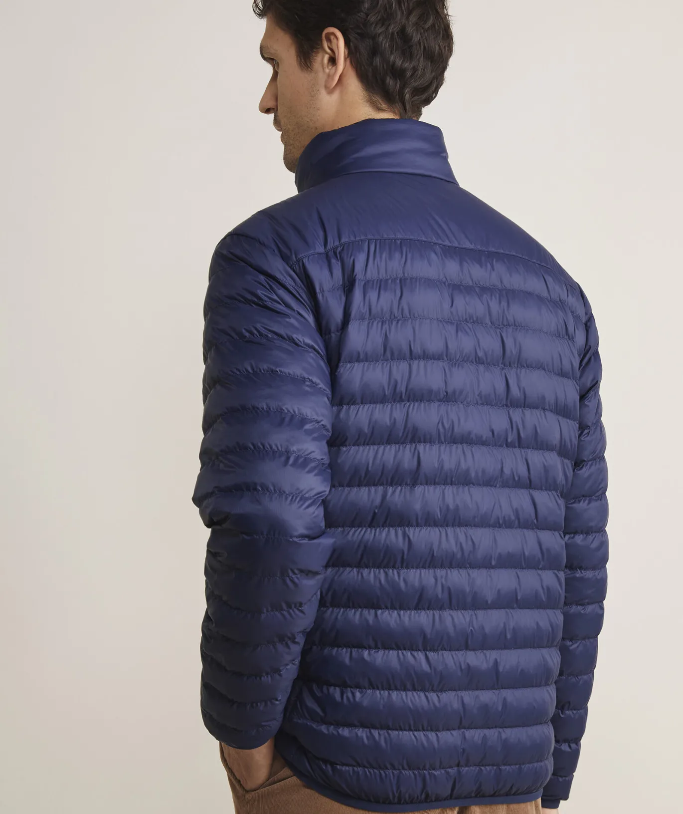 Vineyard Vines Lightweight Packable Puffer Jacket Nautical Navy Clearance