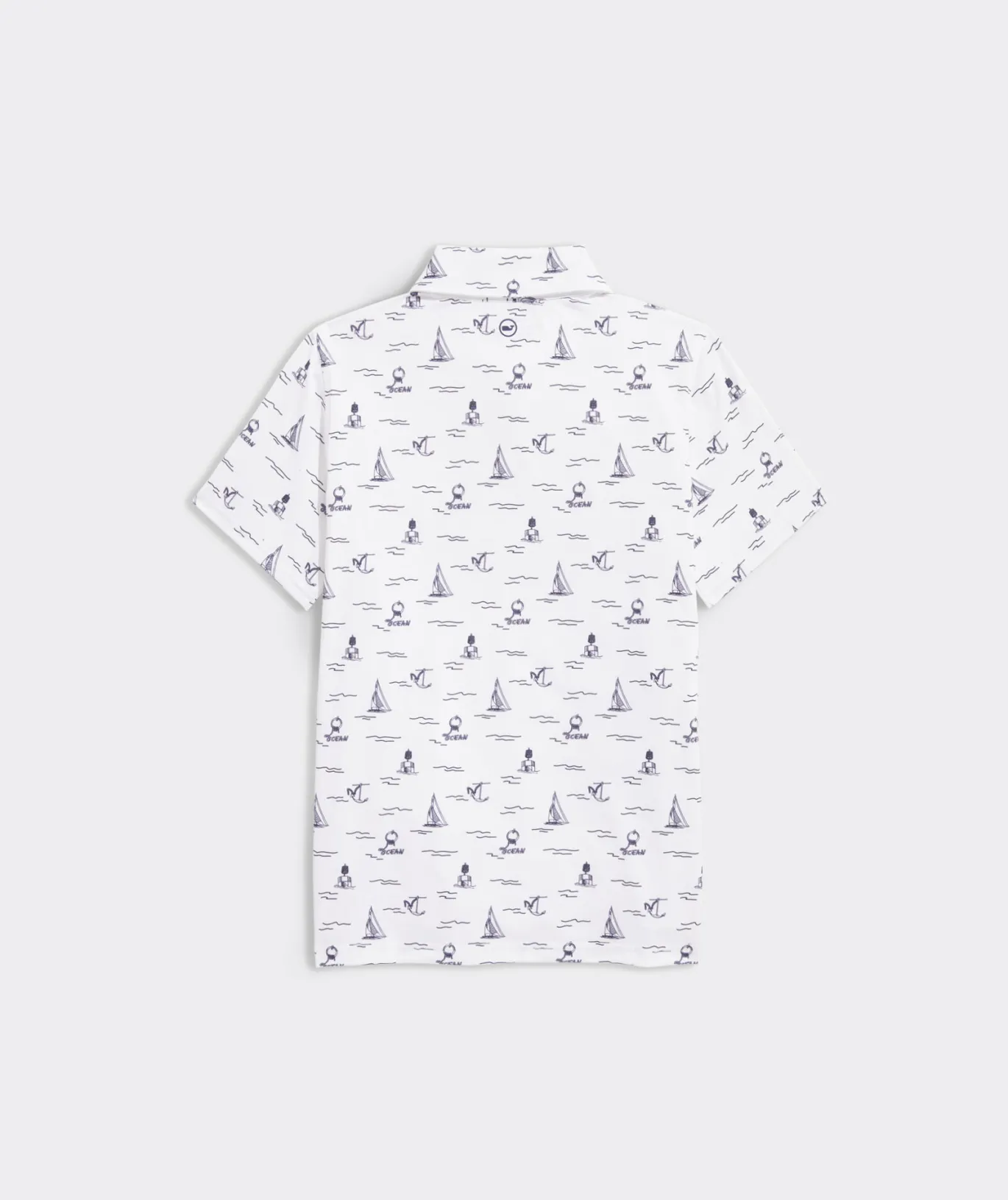 Vineyard Vines Los Angeles Chargers Bradley Stripe Sankaty Polo StripeWhite/Granite Fashion