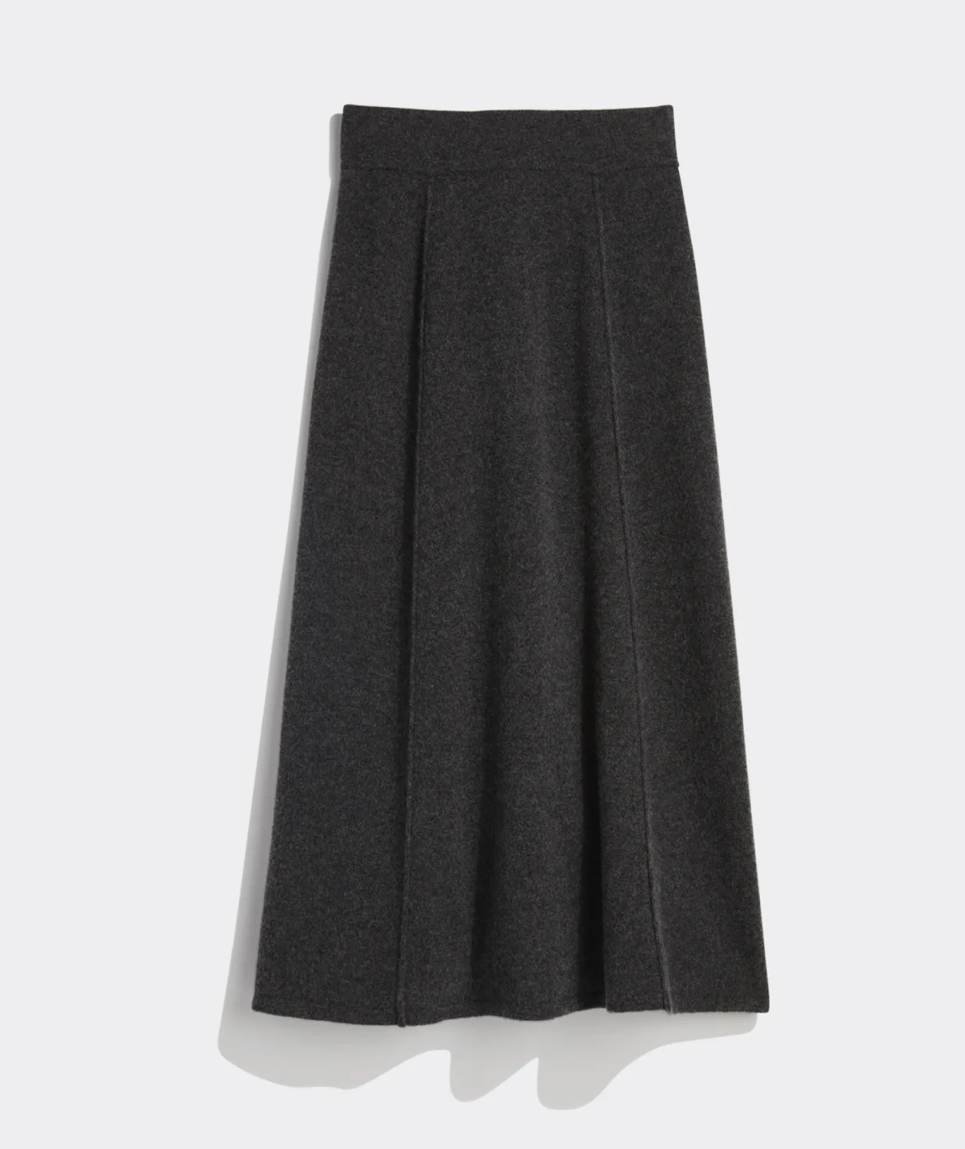 Vineyard Vines Merino Wool Midi Skirt Charcoal Heather Online