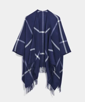 Vineyard Vines Merino Wool Reversible Wrap Sand Outlet