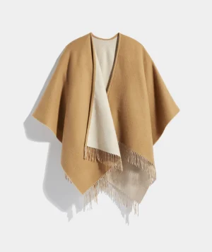 Vineyard Vines Merino Wool Reversible Wrap Marshmallow Flash Sale