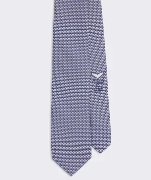 Vineyard Vines Micro Whales Silk Tie Nautical Navy Best Sale
