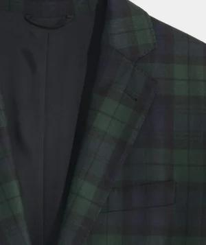 Vineyard Vines Moon Wool Blackwatch Blazer Charleston Green New