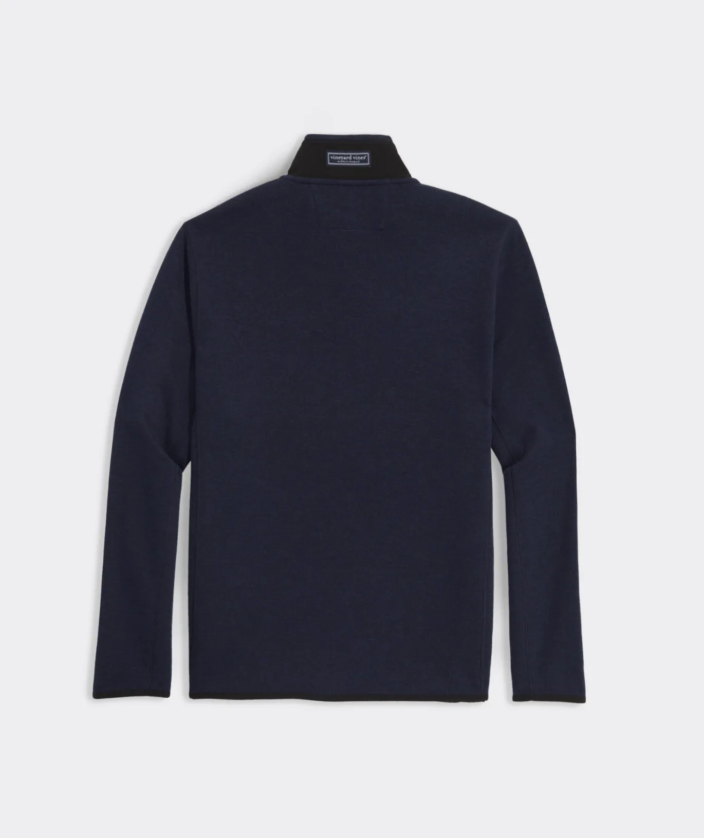 Vineyard Vines Mountain Sweater Fleece Quarter-Zip Nautical Navy Store
