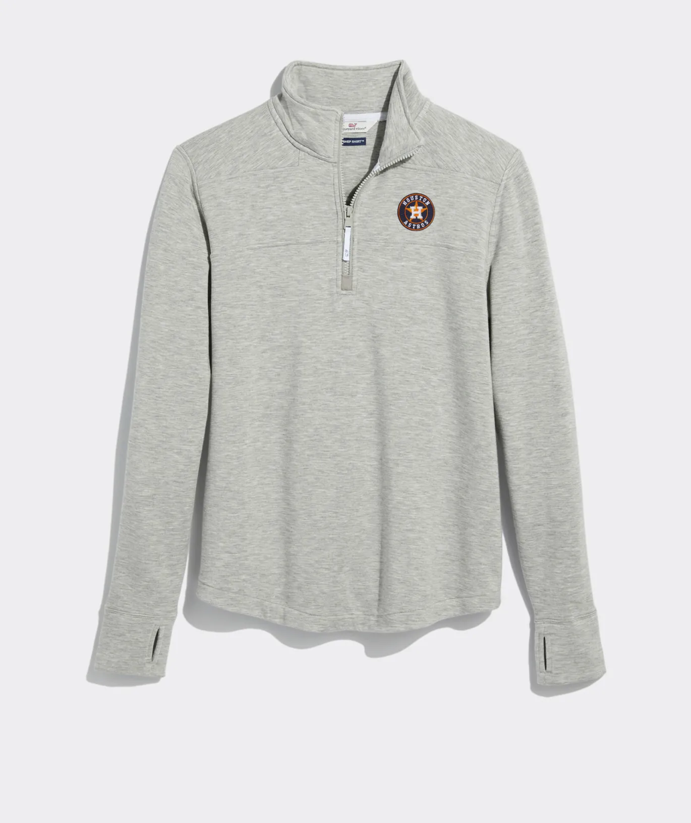 Vineyard Vines New Orleans Saints Mountain Sweater Fleece Vest Grey Heather Discount