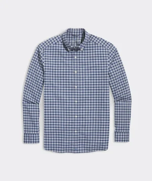 Vineyard Vines On-The-Go brrrº Check Shirt Chk Ultimate Gray Best