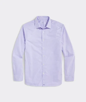 Vineyard Vines On-The-Go brrrº Gingham Spread Collar Shirt Freesia Plaid Discount